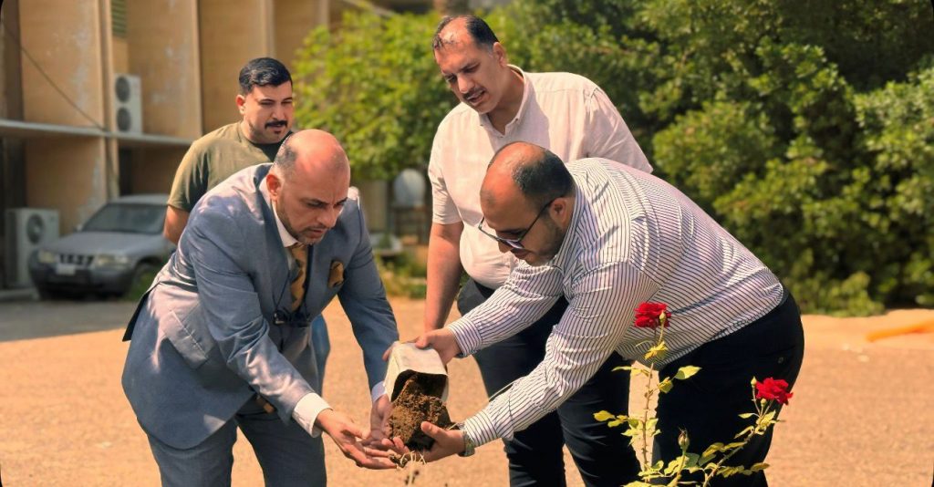 Ibn Sina Center for E-Learning Contributes to University Greening Campaign in Line with SDGs